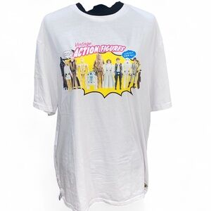 Star Wars Action Figures Graphic T-Shirt - White